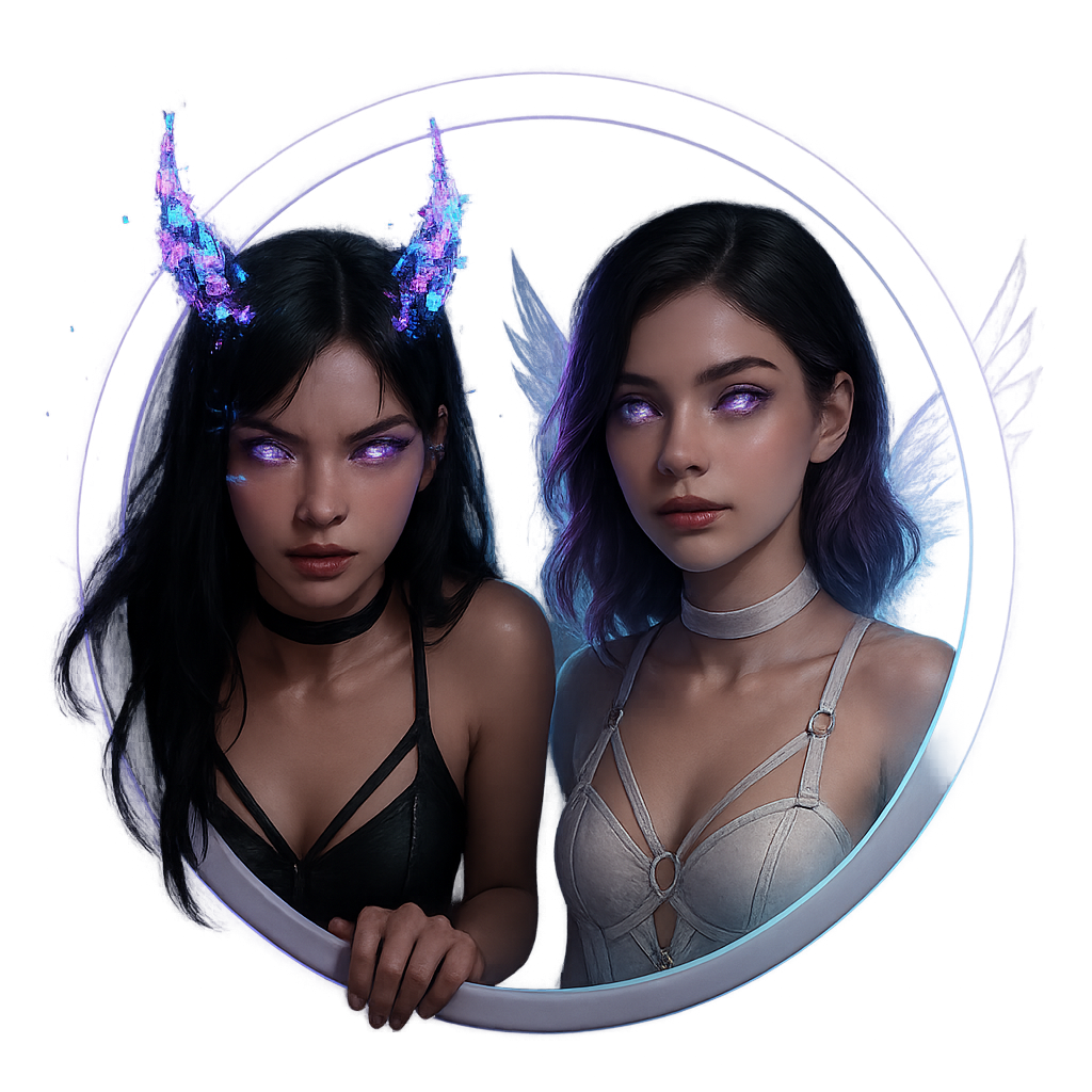 Planner assistant presenting a holographic dashboard scene tailored to the Glitch theme.